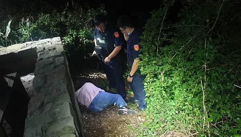 桃園婦透露輕生念頭！八卦山散步跌落邊坡　警手機定位護欄外救到人