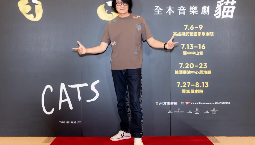 游鴻明、米可白都朝聖！為音樂劇《貓》驚喜現身