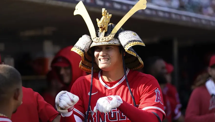 影/大谷翔平要哭了嗎？　疑強忍淚水畫面曝光