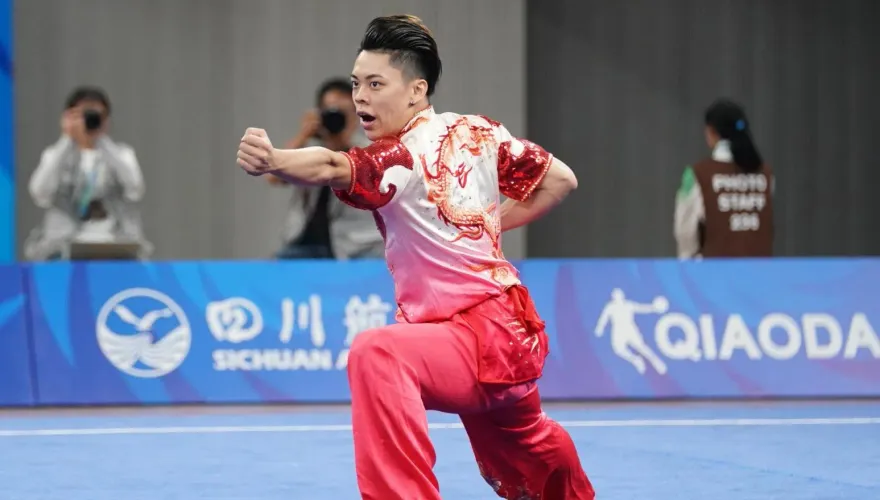 世大運/第四面獎牌到手！陳岳禧男子長拳帥氣奪銅　中華隊累計1銀3銅