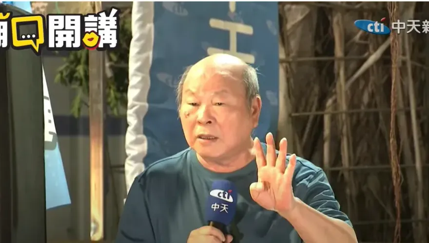 影/創黨元老不忍了！許國泰向台南鄉親喊話：讓民進黨再執政台灣沒前途