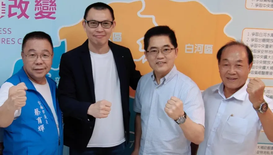 型男化身立委刺客　國民黨南市1選區找到「他」挑戰綠營現任
