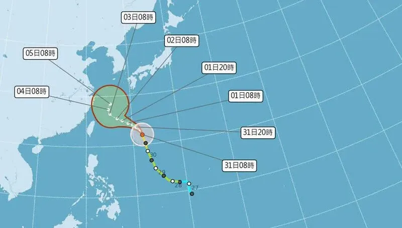 中颱卡努逼近！那霸機場關閉　4家航空取消明往返沖繩航班