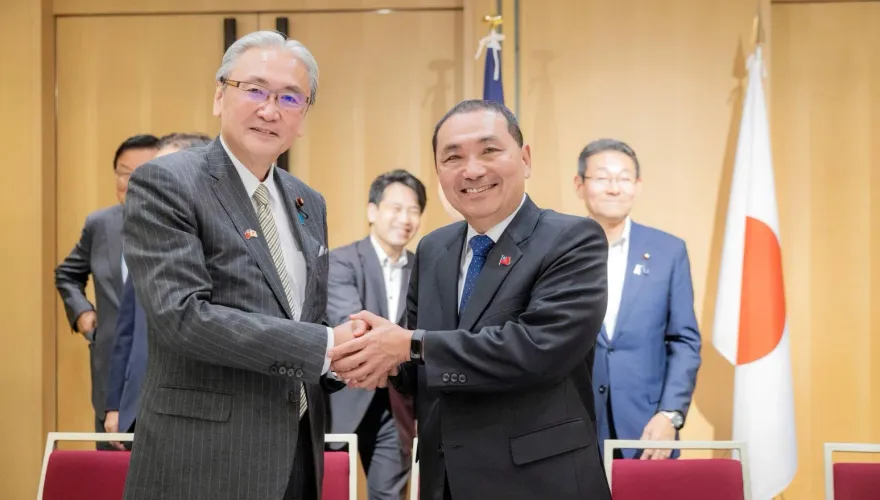 侯友宜參訪東京松本樓緬懷國父革命史蹟　託日懇會支持台灣加入國際組織