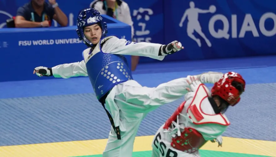 世大運/跆拳道女王挑戰二連霸失利　蘇柏亞金牌戰不敵伊朗名將坐收銀牌