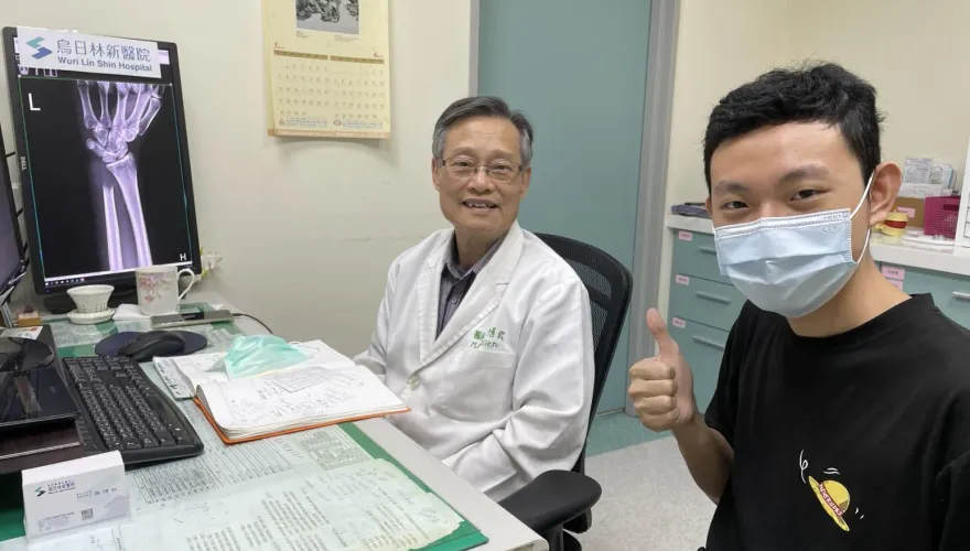 24歲男手完全無力拿杯子！罹罕見「骨巨細胞瘤」險截肢   醫：及早截骨保留手腕功能