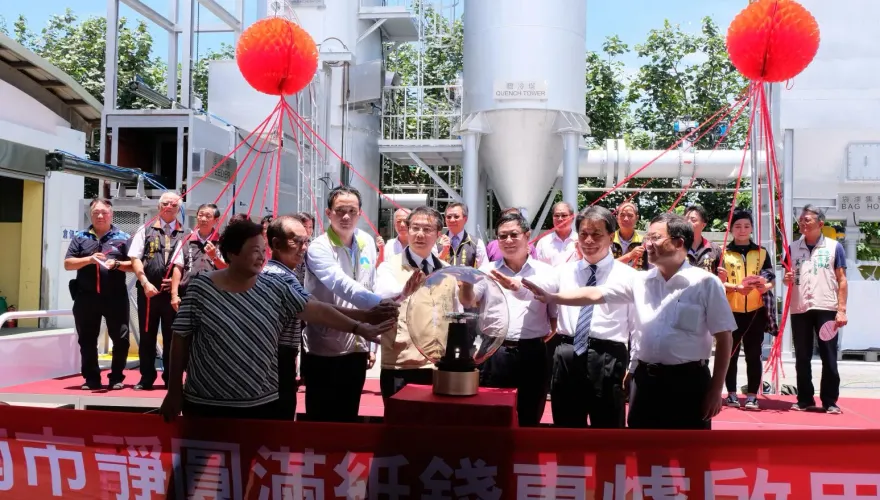 台南淨圓滿將蓋第2爐！處理廟宇與信眾紙錢　未來可日處理16.4噸