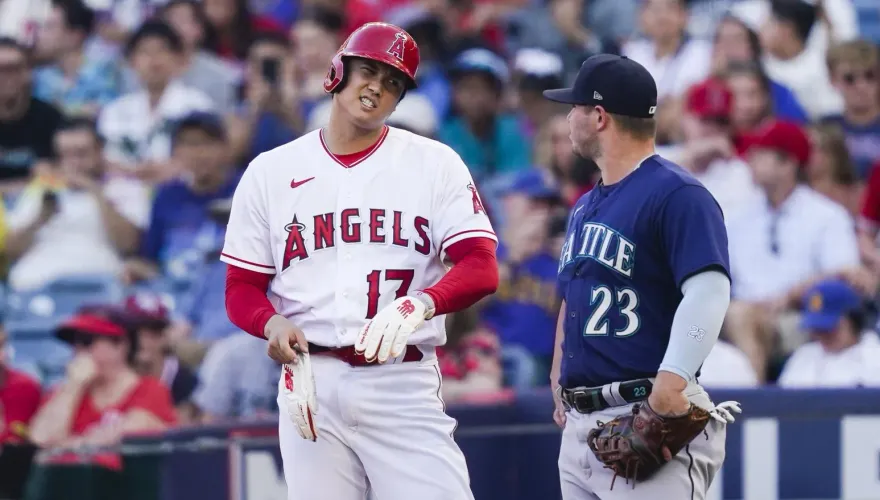 投到手抽筋！大谷4局緊急退場　拚百年神紀錄再等等　打者翔平繼續上