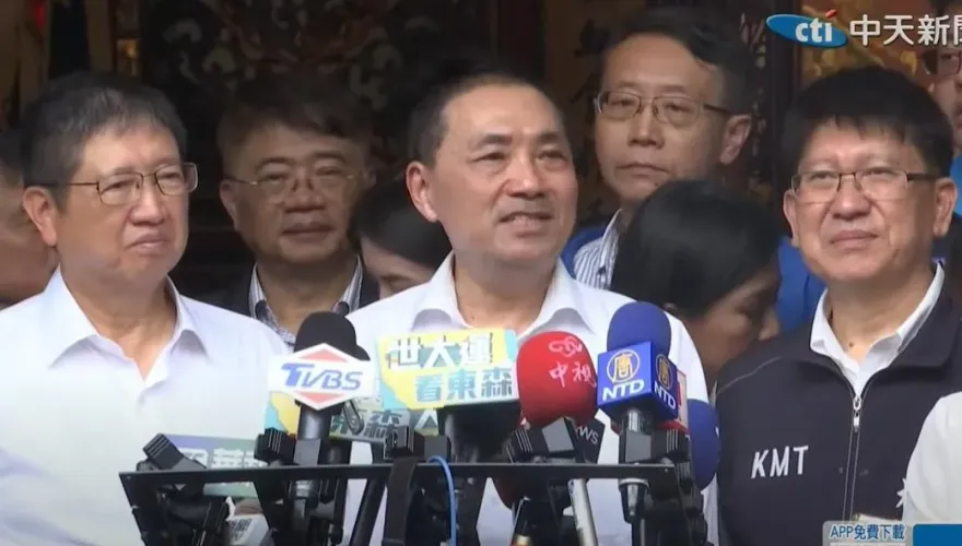 影/侯友宜兩岸政策「一句話」打腫民進黨！不獨不武不統核心理念曝