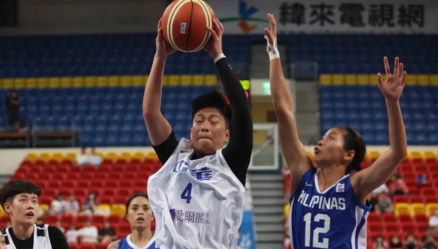瓊斯盃女籃/陳晏宇最後1分鐘「關鍵4罰全中」　台灣藍險勝菲律賓