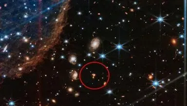 NASA公布韋伯望遠鏡拍攝照片　眼尖網友發現「神秘問號」
