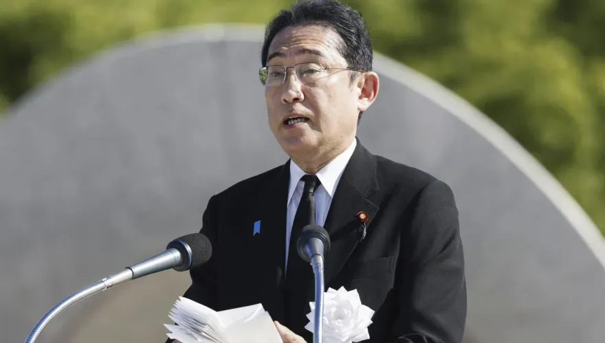 廣島原子彈爆炸78周年　岸田文雄強調「無核化」必須實現