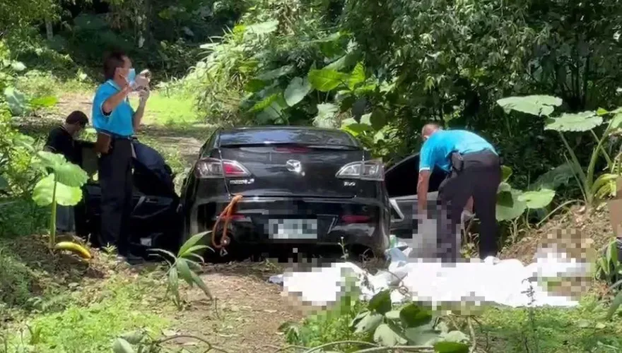 影/苗栗5口家陳屍車上、相驗無他殺　苗檢「列重大刑案偵辦」