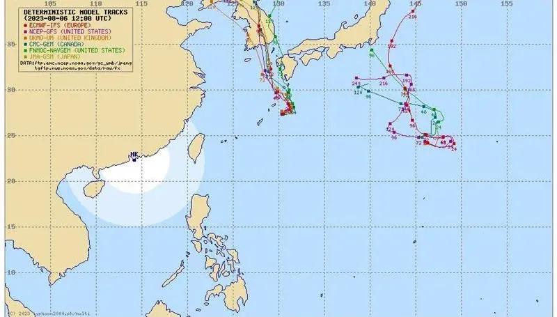 好天氣掰了？新颱「蘭恩」各國預測路徑曝光　最快「父親節」當天生成