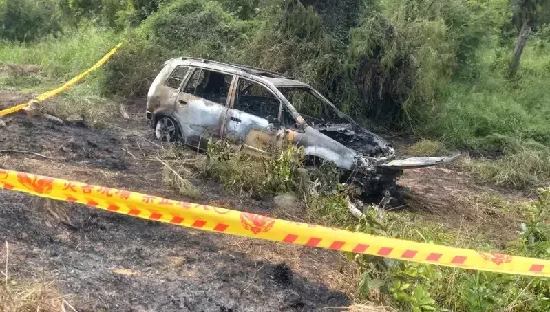 網美打卡景點驚傳火燒車！駕駛「遭火灼傷」車外哀嚎求救　送醫宣告不治