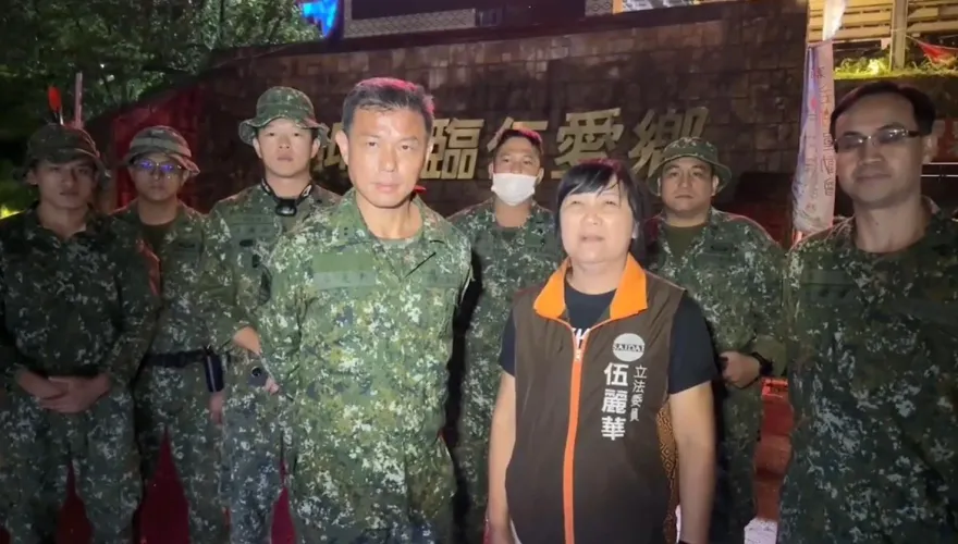 綠委南投災區當秀場？傳國軍求影片別曝光「她」臉書全PO了