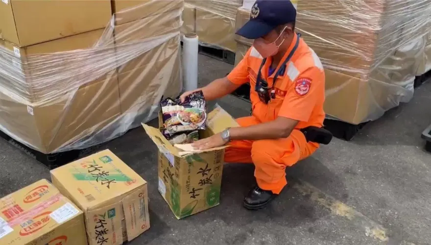 無良業者走私大陸螺獅粉　海巡署3個月查獲1703公斤