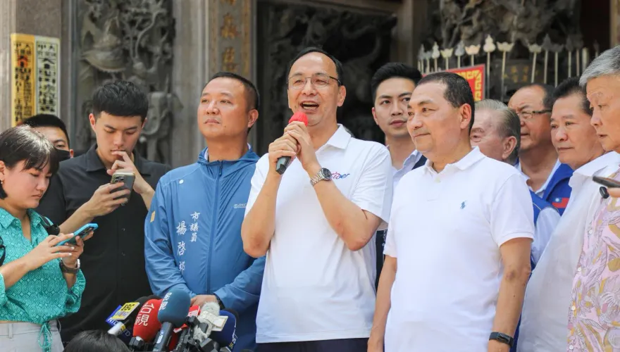 徐耀昌「下架國民黨」口誤？！朱立倫：任何傷害黨、提名同志絕不允許