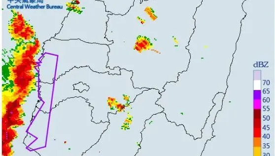 快訊／雨彈又來了！「大雷雨炸雲嘉南」　警戒區域曝