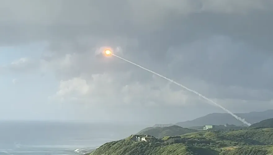 九鵬基地試射2愛國者飛彈　1枚不明原因近距離自爆