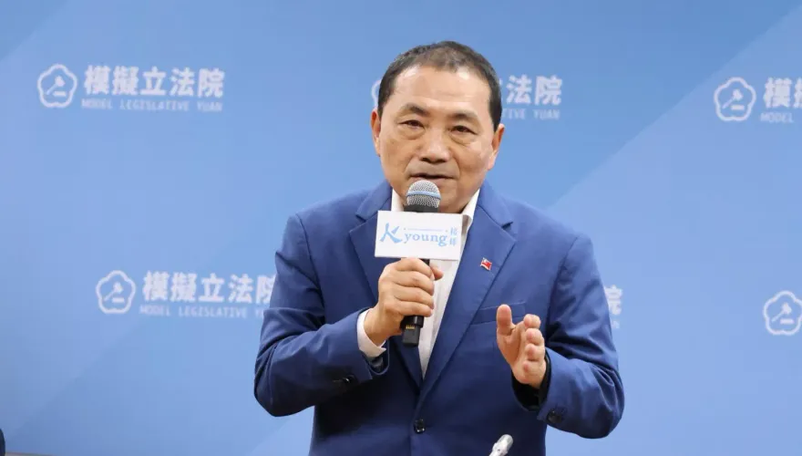 侯友宜赴立院致詞重申：當選後到國會發表國情咨文