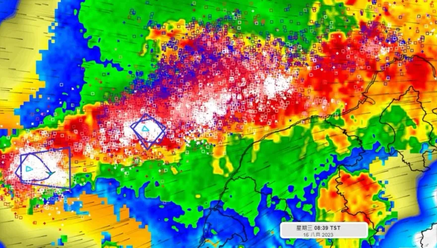 大範圍雷雨胞正移入北部　彭啟明提醒：「聽到雷聲請入室內」