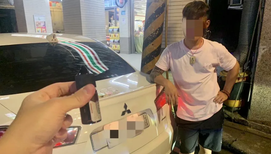 影/男子開車怠速臨停遇警攔查　菸油驗出毒品反應又搜到大麻