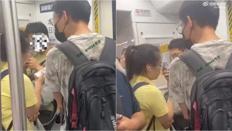 影/地鐵上背包撞人惹抱怨　他狂碎念10分鐘「對不起」逼走對方