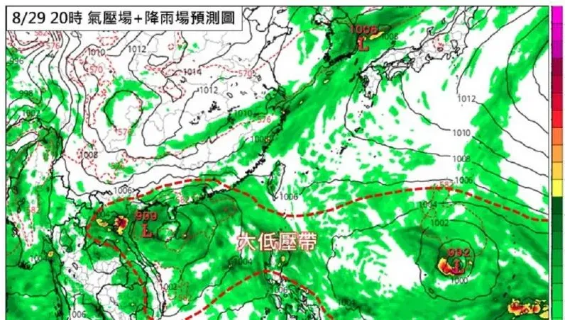 午後雷雨炸整周！氣象粉專曝「颱風大溫床」現蹤：熱帶系統又開始活躍
