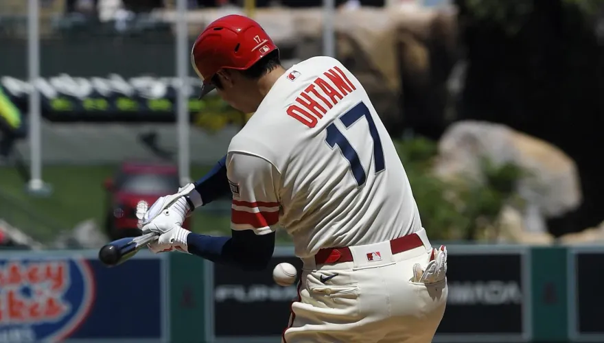 影/超車啦！大谷翔平44轟「奪回全壘打王」　卻因手臂疲勞提早退場