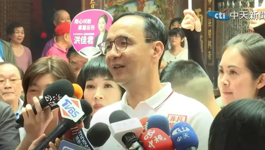 影/正面看待「侯習會」　朱立倫：下架民進黨就是兩岸和平最好契機