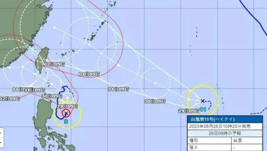 第3個颱風來了！輕颱「海葵」今生成　專家：被蘇拉帶著走