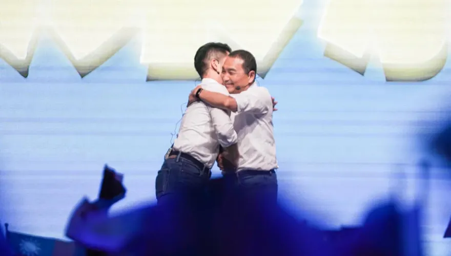 快訊/蔣萬安表態了！郭台銘參選2024總統　「一句話送給侯友宜」