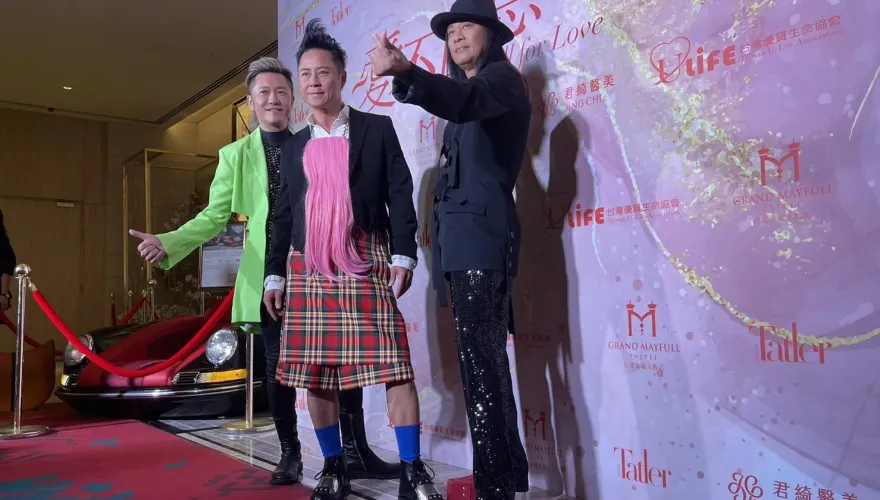 草蜢蔡一傑挺腳傷來台復健　徐凱希急打Call百億男友做愛心