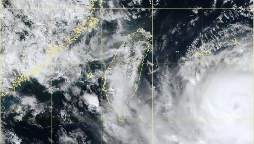 海葵颱風/「台北、基隆」颱風假掰了　暴風圈9/3晨5時觸陸！籠罩新竹以南