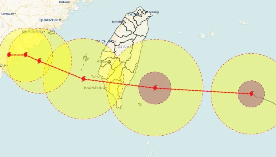 海葵颱風/路徑詭譎太嚇人！「從琉球南修到台東」　彭啟明：與低壓帶有關