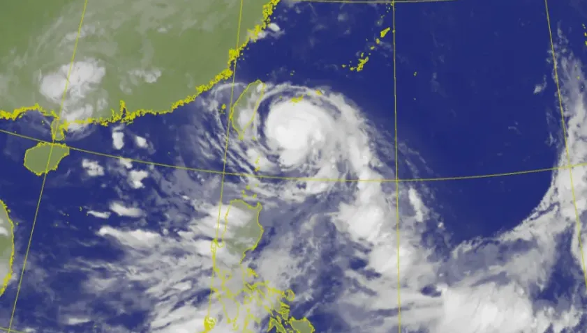 海葵颱風/滯留時間恐長到破紀錄！彭啟明：「鞍型場」拖住颱風暴雨下7天
