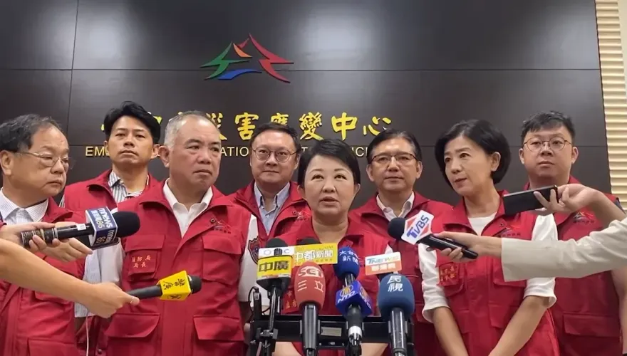 影/「預防性」颱風假讓10多名網友喊愛上了　盧秀燕：謝謝大家　我已婚