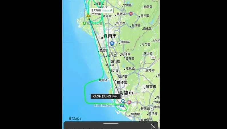 颱風夜2超狂班機衝高雄！「繞了4圈」降不下來...高空搖滾區吸5000人關注