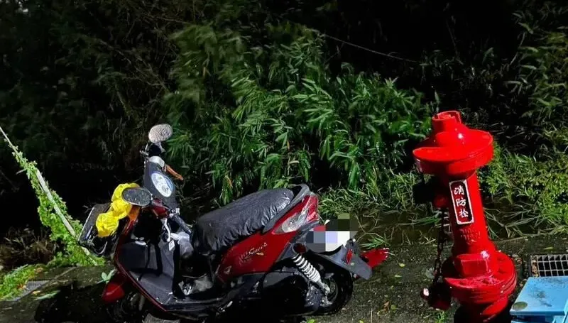 海葵颱風/2樹同時倒塌！台南仁德女騎士「煞不及撞擊」輕傷送醫