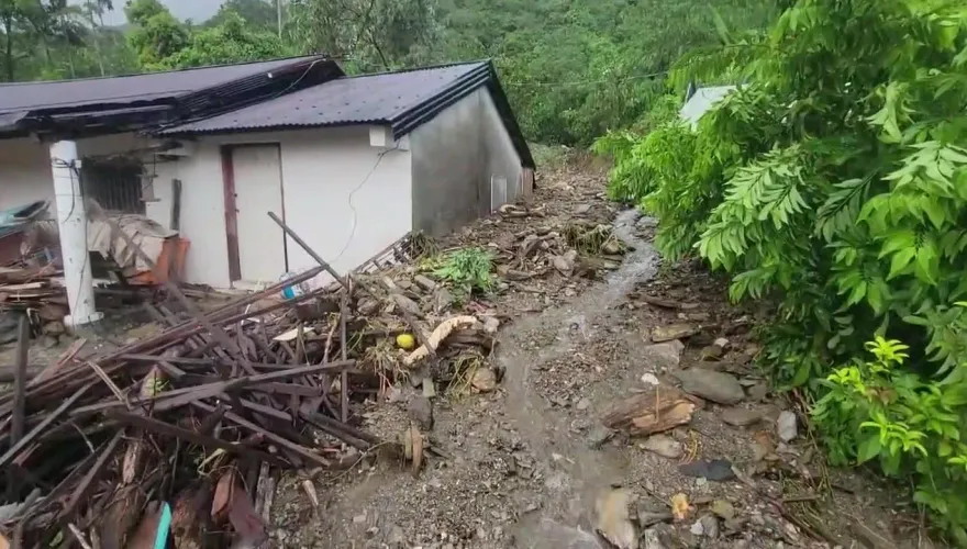 海葵颱風/恐怖！壽豐土石流灌入民宅半層樓　住戶嚇傻：50年第一次