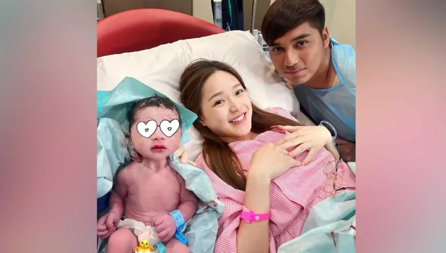 邱天來了！邱丹升格新手爸　與前樂天女孩李芳兒子出生
