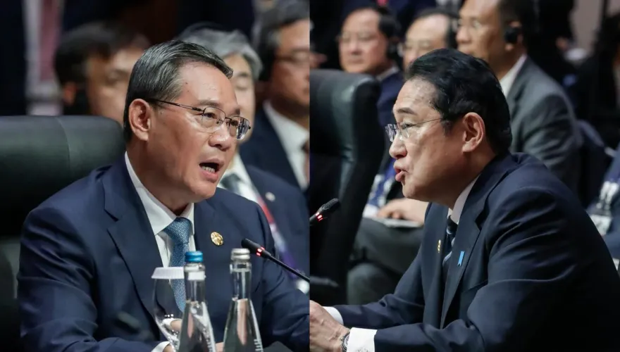 東盟峰會上李強短暫會晤岸田　促日 「以負責任方式處置核廢水」