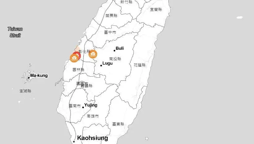 快訊／雨彈開轟！　 彰化縣「4地」淹水警戒