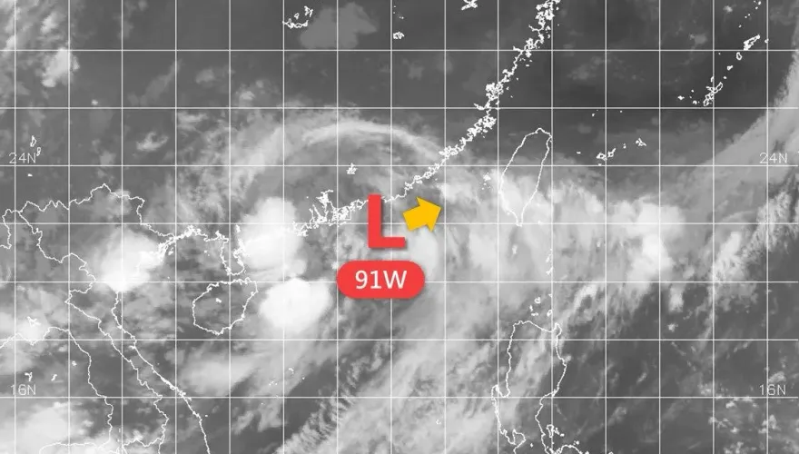 海葵颱風還沒走？專家驚曝「分身」出沒！週末各地慎防雨彈
