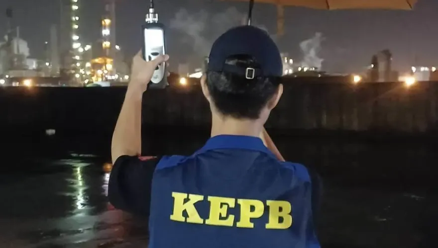 林園工業區塑膠廠深夜飄異味　環保局空污法開罰