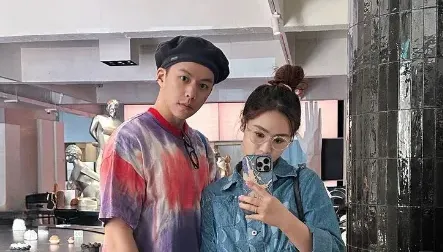 老公幫拍旅遊美照！Sandy甜蜜南韓行…一看照片「滿頭問號」：蛤？