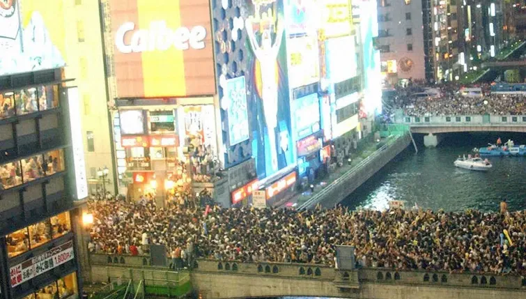 日職阪神虎封王！大阪駐處籲台灣遊客留意狂歡人潮　避免前往心齋橋等地