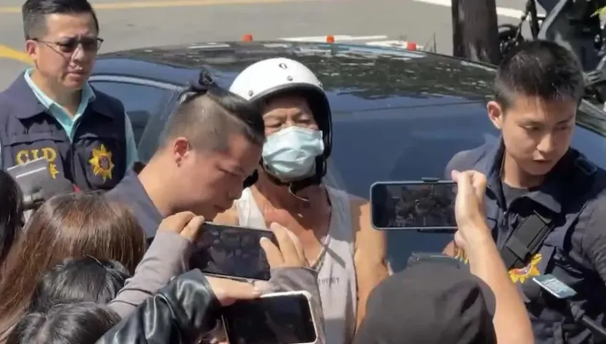 快訊/還原現場！嫌犯推門進入未衝突直接行兇　變裝逃亡遭逮極不配合