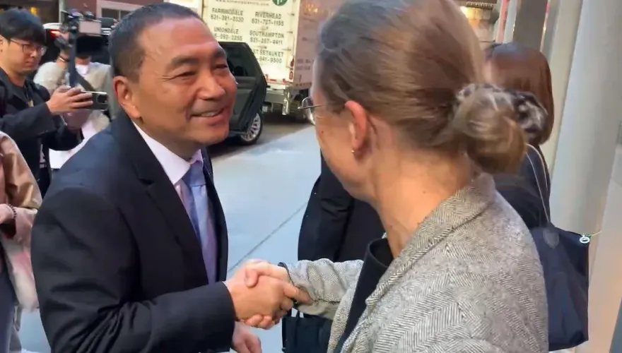 要求拜登表態是否保台？侯友宜在紐約回應：提升自我防衛能力最重要